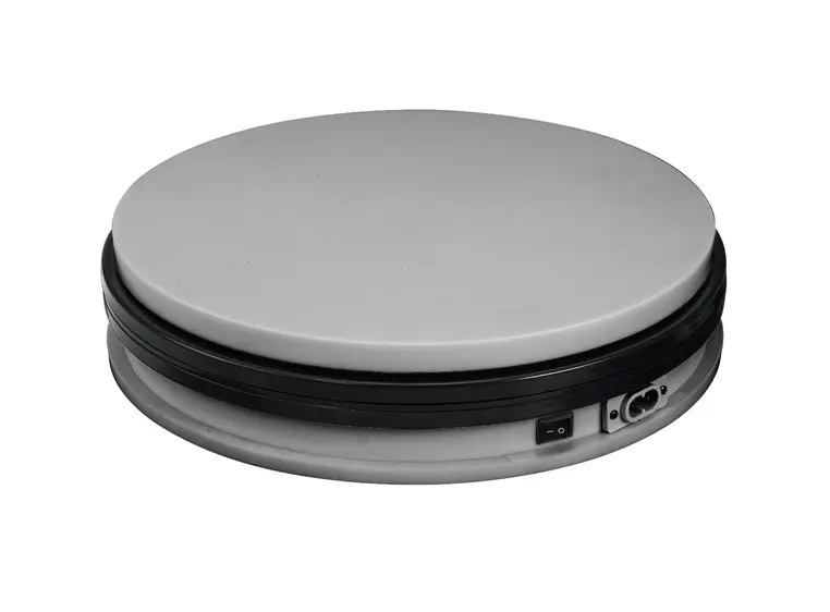 Europalms Rotary Plate 25cm up to 25kg silver 