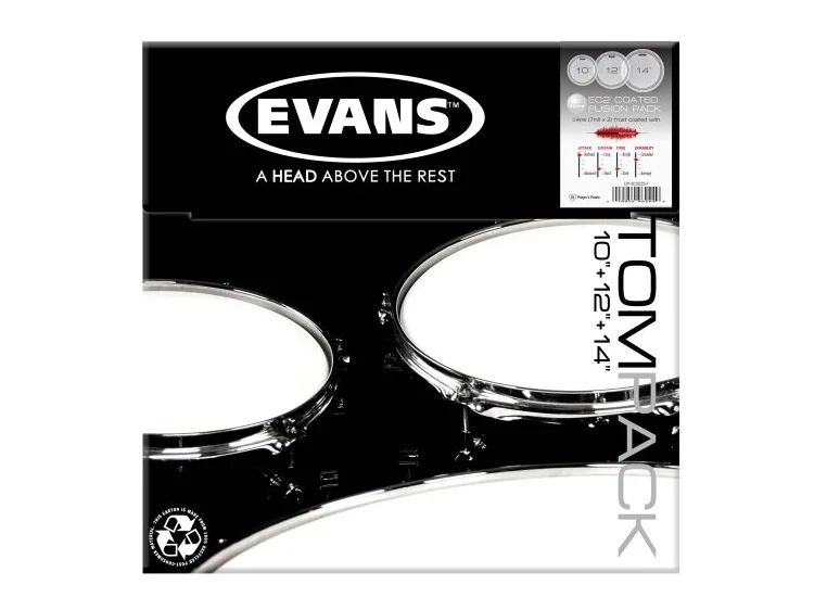 Evans ETP-EC2SCTD-F Tom Pack Edge Control Coated Fusion 10, 12, 14 