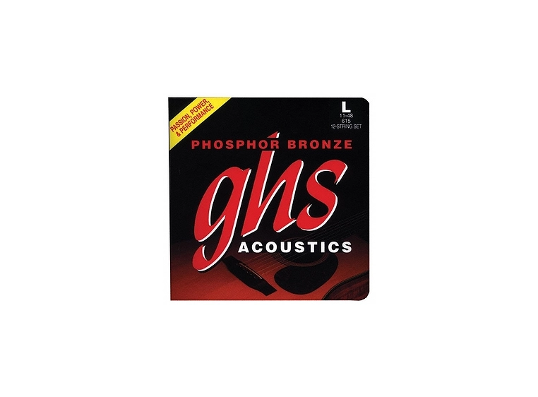 GHS 615 Phosphor Bronze (011-048) 12-String Light 