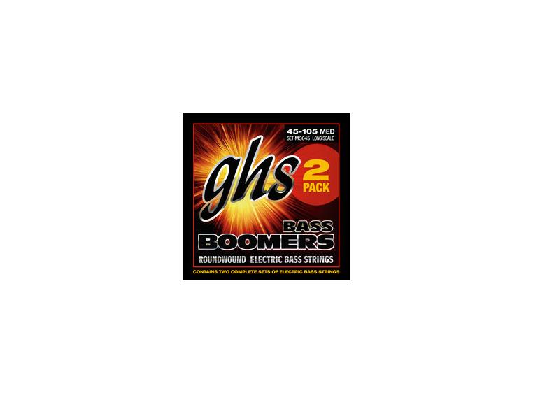 GHS ML3045 2-Pack Bass Boomers (045-100)
