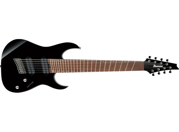 Ibanez RGMS8-BK Electric Guitar RG Multi Scale 8-string