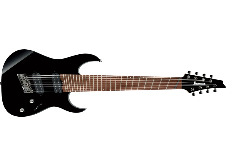 Ibanez RGMS8-BK Electric Guitar RG Multi Scale 8-string 