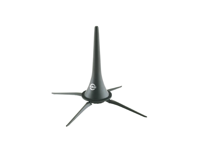 K&M 15222 Klarinettstativ Sort Plastikk peg, Passer A og B klarinetter 