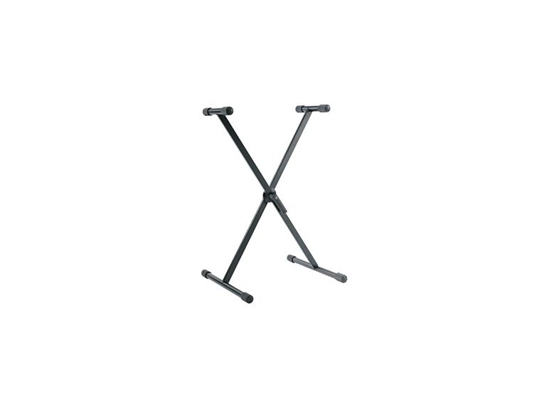 K&M 18930 Keyboard stand, Black X-Stand, Max load: 50 kg