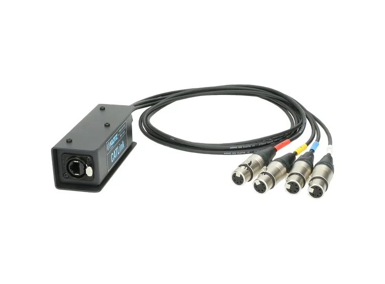 Klotz CLDMX5POP2 CATLink EtherCON til 4X XLR DMX Ut 