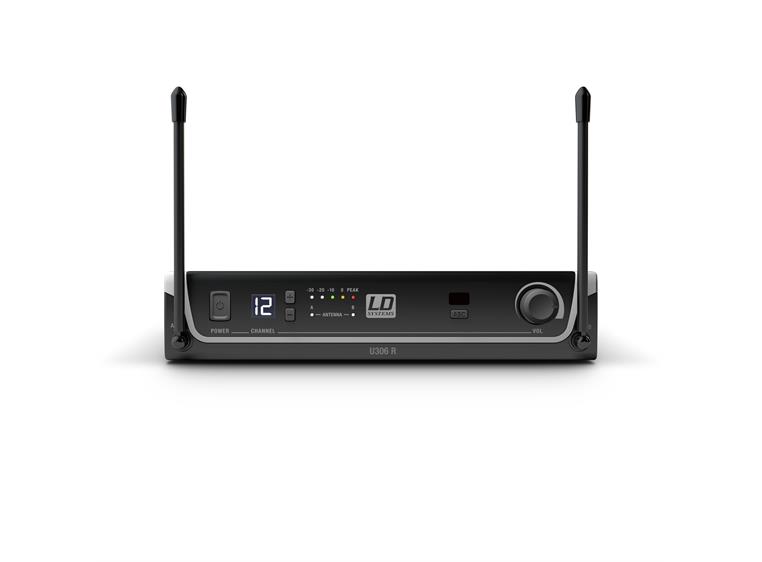 LD Systems U306 BPG Wireless Microphone System with Bodypack and Guitar Cable