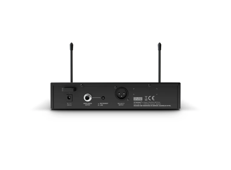 LD Systems U306 BPG trådløst system med lommesender og gitarkabel 