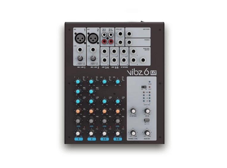 LD Systems VIBZ 6 6 channel Mixing Console 