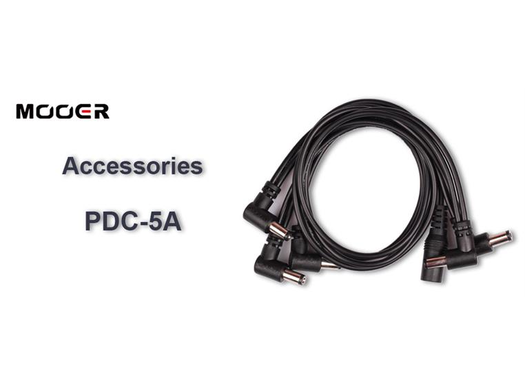 Mooer PDC5A Multi-plug 5 Cable (elbow)