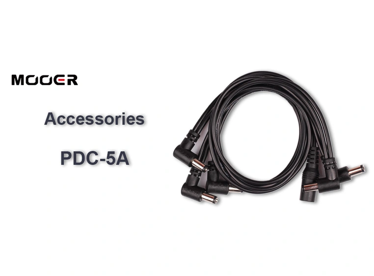 Mooer PDC5A Multi-plug 5 Cable (elbow) 