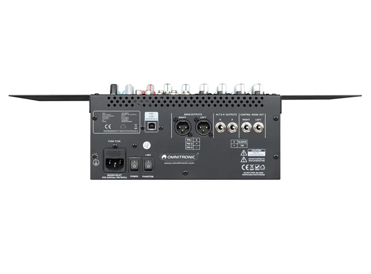 OMNITRONIC LMC-1422FX USB Mixing Console 