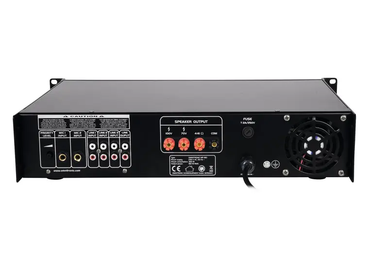 OMNITRONIC MP-180 PA Mixing Amplifier 