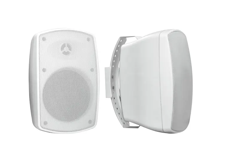 OMNITRONIC OD-4 Wall Speaker 8Ohms white 2x 