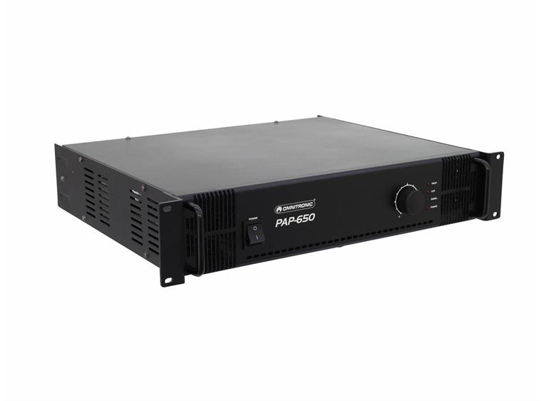 OMNITRONIC PAP-650 PA Amplifier 70V, 100V, 650W RMS
