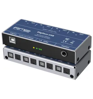 RME Digiface USB 66-channel, 192Khz, USB ADAT interface