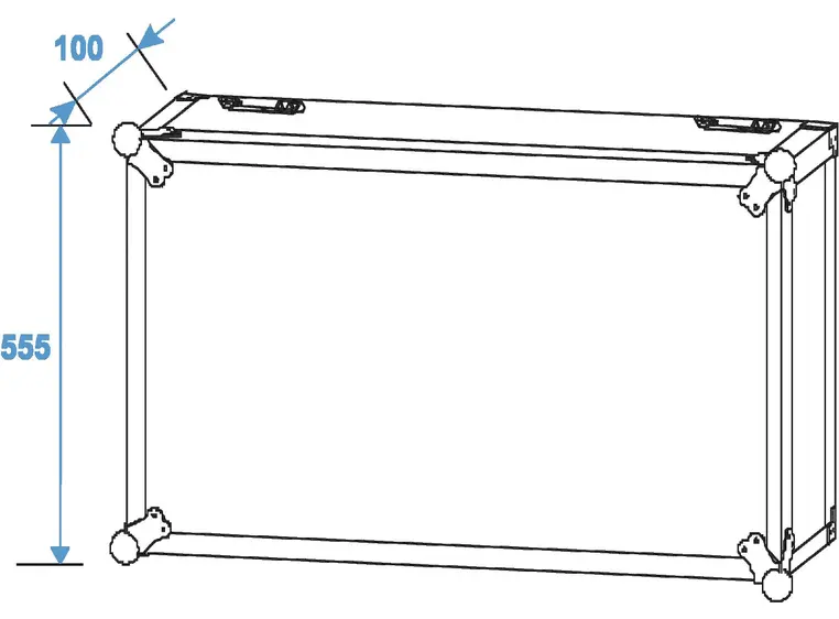 ROADINGER Rack Profi 15U 45cm 