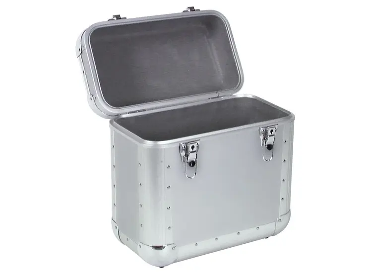 ROADINGER Record case ALU battle/booking, rounded 