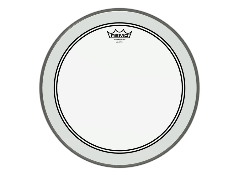 Remo P3-1316-C2 Bass Powerstroke 3 Clear 16" Diameter 2-1/2" Impact Patch 