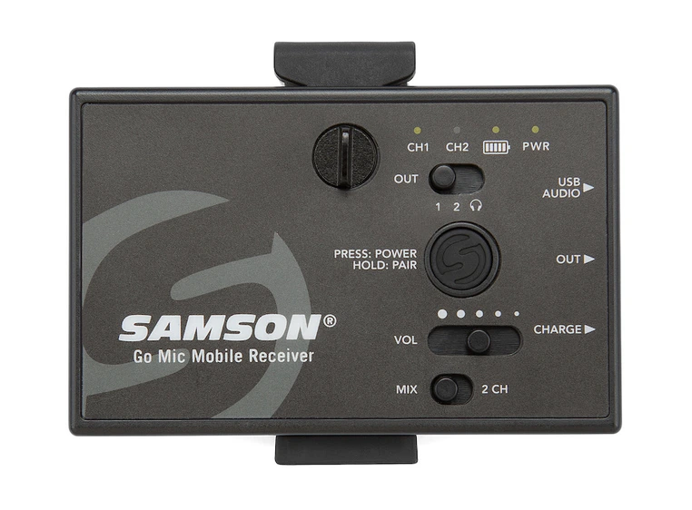 Samson GO MIC Mobile GMM mottaker 2,4GHz for the Go Mic Mobile system 