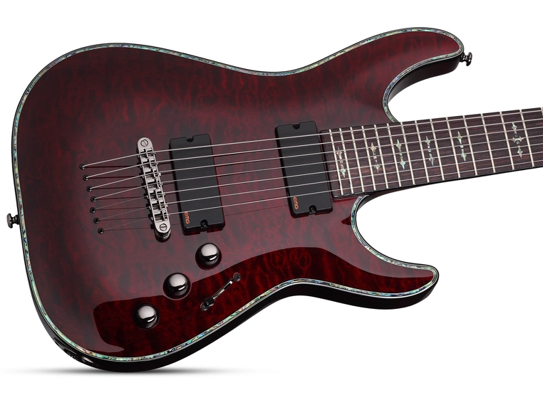 Schecter C7 Hellraiser Black Cherry 