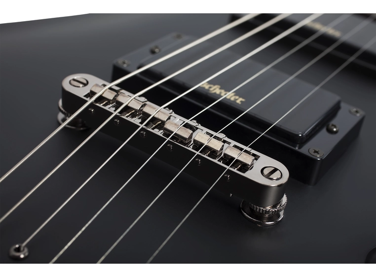 Schecter Demon 6 2018 Aged Black Satin 