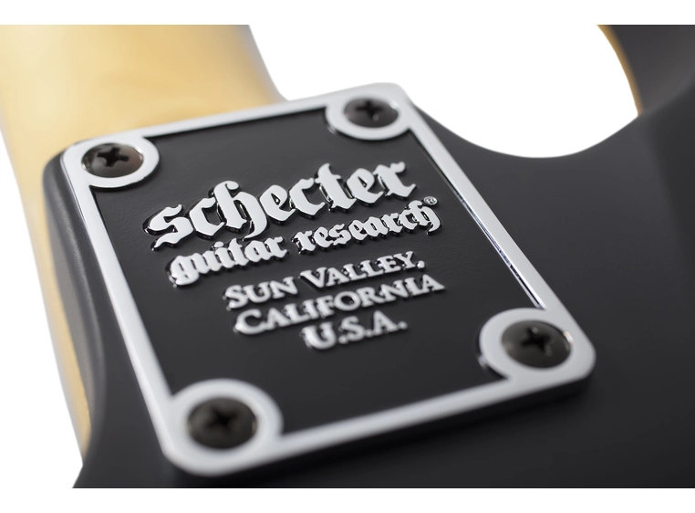 Schecter Demon 6 2018 Aged Black Satin 