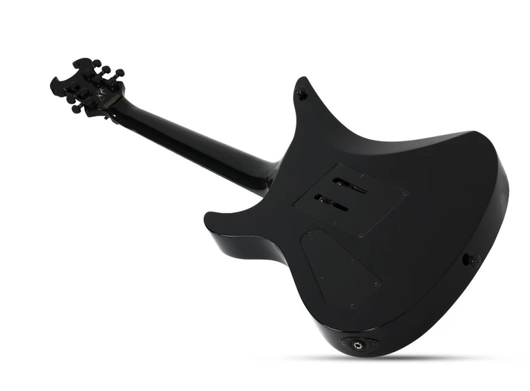 Schecter Synyster Gates Custom Gloss Black w/Silver Pin Stripes 