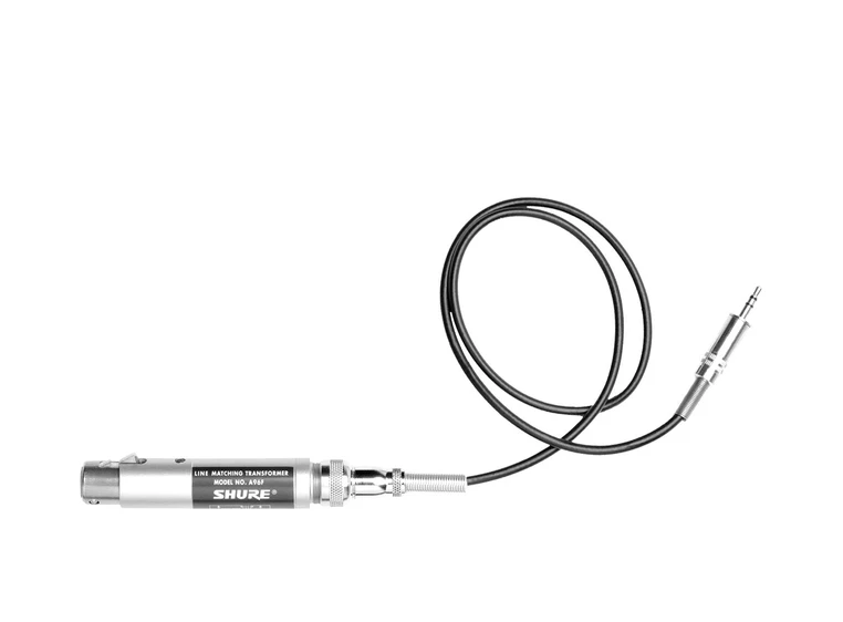 Shure A96F camcorder interface 