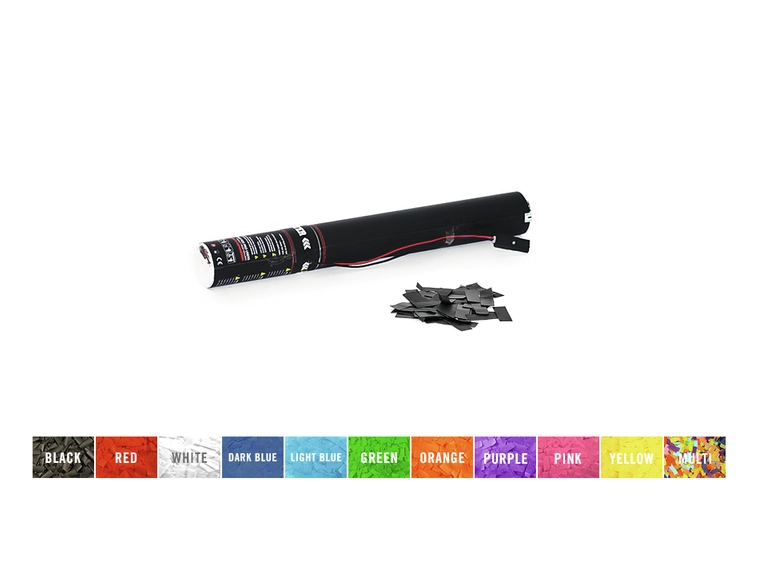 TCM FX Elektrisk Konfettikanon 40cm Flerfarget 