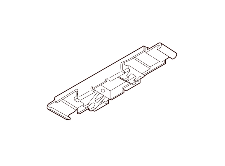 TOSO ND Takbeslag Dobbel, Hvit 