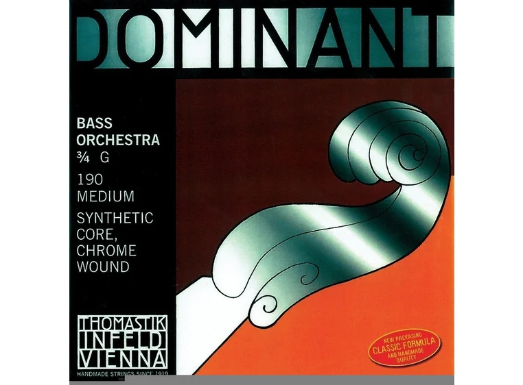 Thomastik 196 For Double Bass Dominant nylon core Set x 