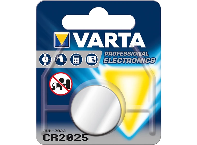 VARTA Batteri 3 V Battery CR 2025 Professional Electronics 2025 