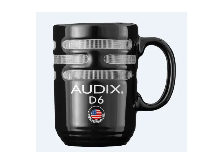 Audix D6 kaffekopp 8oz / 240ml, Made In USA 