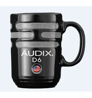 Audix D6 kaffekopp 8oz / 240ml, Made In USA