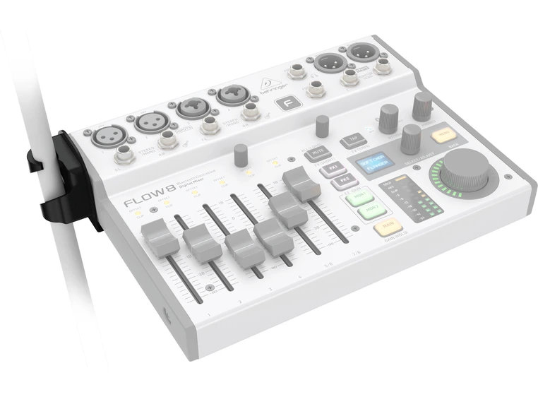 Behringer FLOW CLAMP for å feste en FLOW mikser til mikstativ 