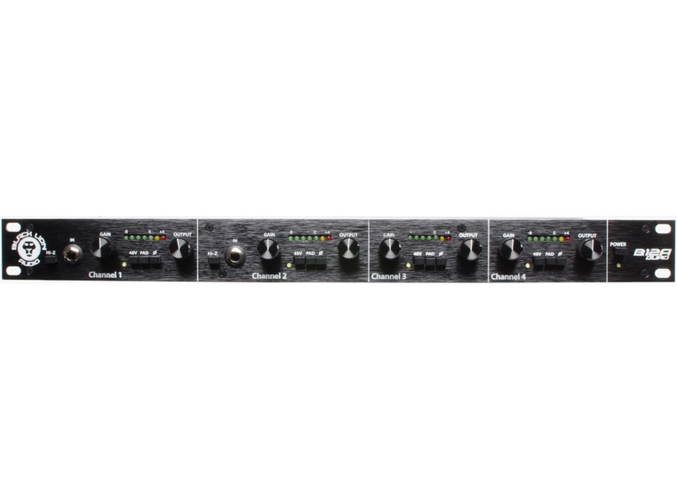 Black Lion Audio B12A Quad 4 Channel Mic Preamp 