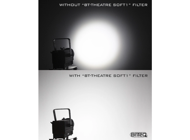 Briteq BT-THEATRE SOFT1 Softlight filter Passer BT-THEATRE 200TW og 100MZ 