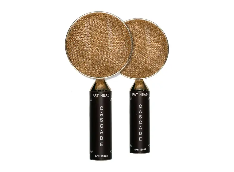 Cascade FATHEAD Stereo Par Mikrofoner Blumlein Package Brown/ Gold 980-G-A 