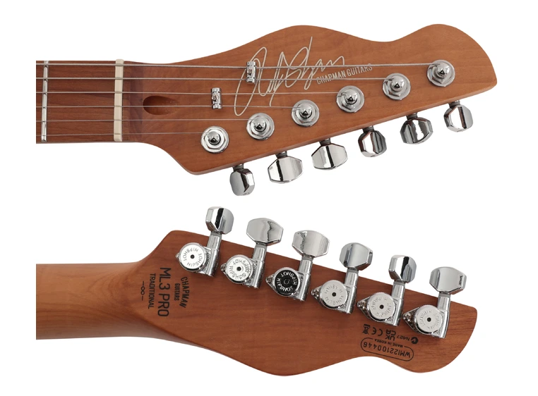 Chapman guitars ML3 Pro Traditional Frost Green Met. Gloss 