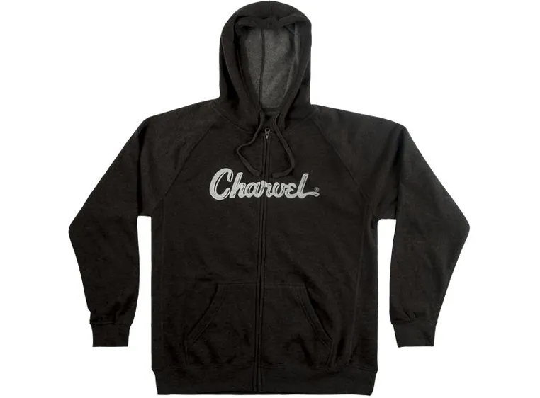 Charvel Logo Hoodie, Charcoal, M 