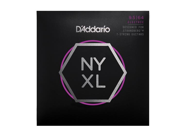 D'Addario NYXL09564SB El-gitar NYXL (0095-064) 7-string