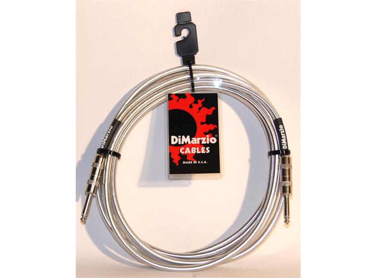 Dimarzio EP1715SSSM Instrumentkabel Braided 4,5 m. Silver Metallic