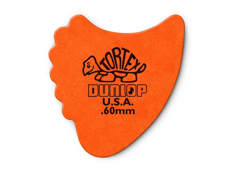 Dunlop 414R.60 Tortex Fin 72-Pack