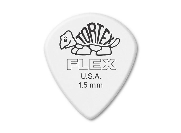 Dunlop 468P1.5 Tortex Flex Jazz III 12-pakning
