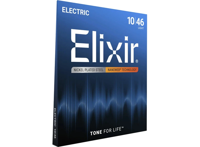 Elixir Nanoweb el-gitar 6str. (010-046) Light 12052 