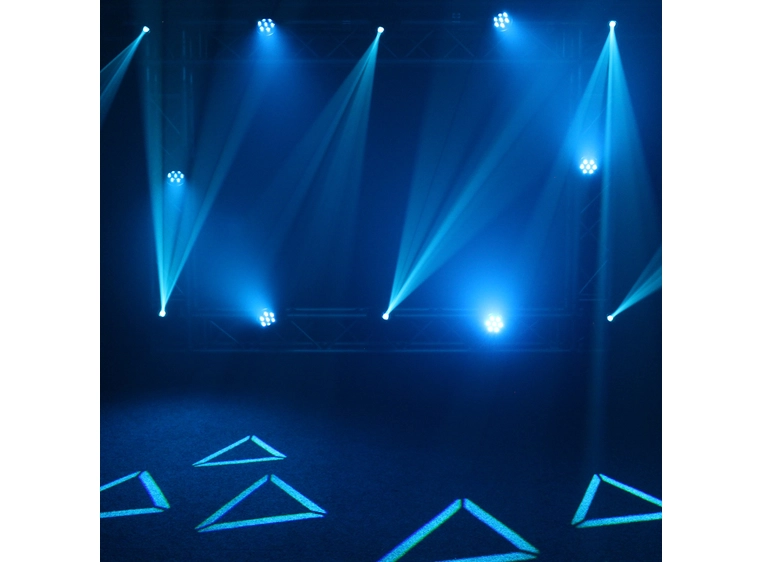 Equinox Fusion 100 Spot MKII, LED Spot 80W LED Spot. Hvit finish 