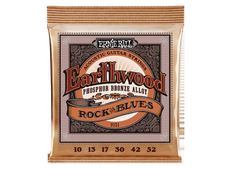Ernie Ball EB-2151 Earthwood Phosphor (010-052) Bronze Rock & Blues