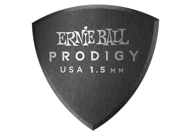 Ernie Ball EB-9332 L.Shield 1.5MM BK 6-pakning, svart 