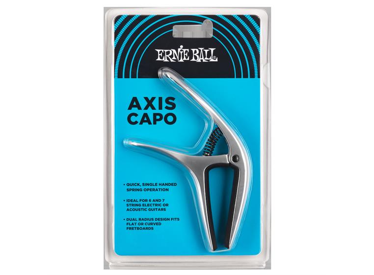 Ernie Ball EB-9601 Axis Capo Silver