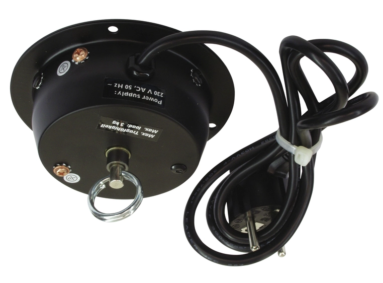 Eurolite Mirror Ball 20cm with motor & LED PST-5 QCL Spot bk 